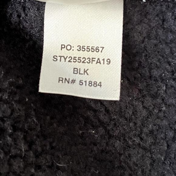 Patagonia Men's Better Sweater 1/4 Zip Fleece Jacket Black Size M - Picture 7 of 7